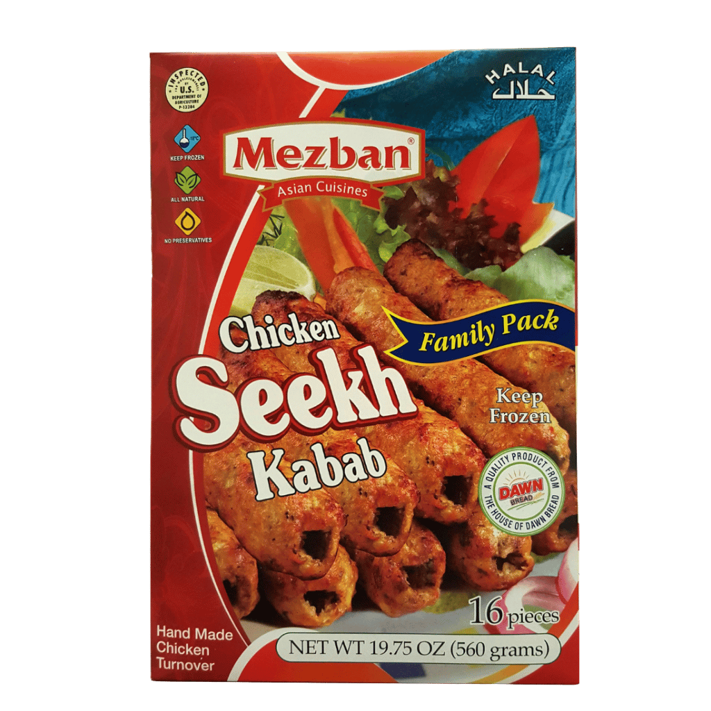 Mezban Chicken Seekh Kabab 16 pcs/560 g buy online USA - 1